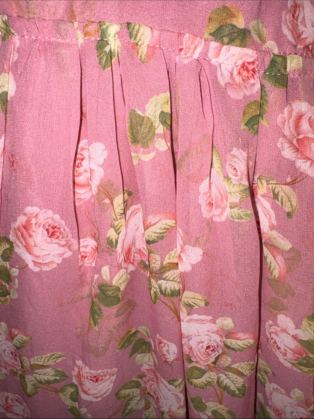 In Bloom Pink Floral Maxi Dress - Picture 7 of 7